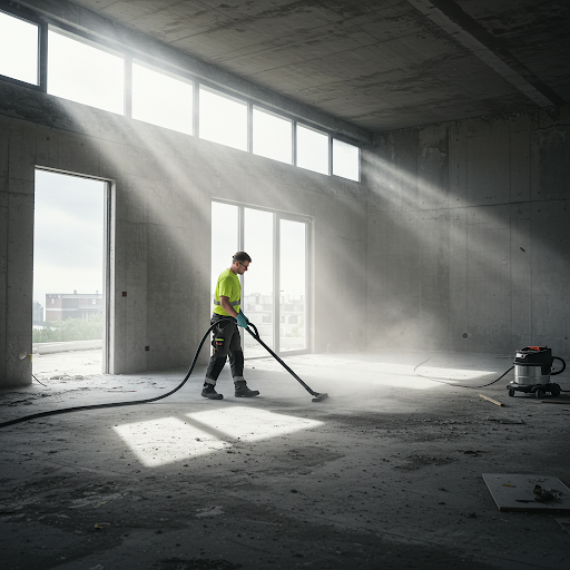 Nettoyage de fin de chantier